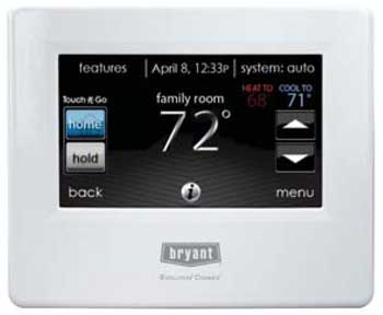Bryant Evolution Connex Thermostat